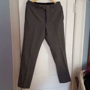 Men's Italian Designer Pienza Wool Dress Pants